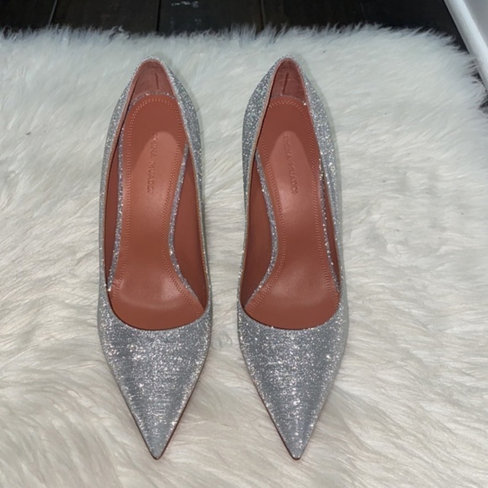 New Amina Muaddi Ami pointed toe pump size 38.5EU‎ - Picture 3 of 13